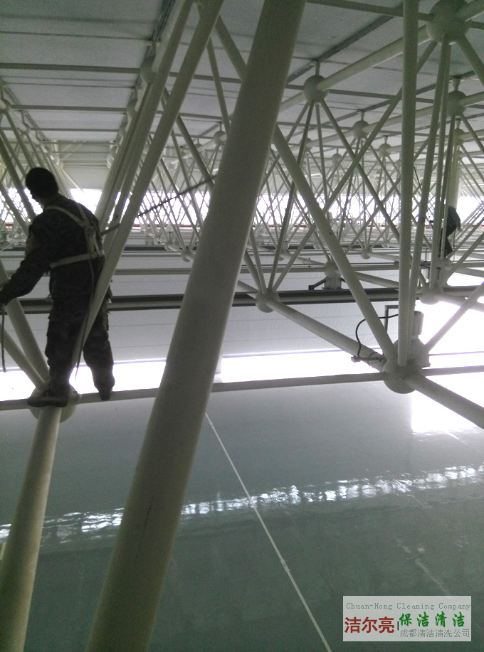 成都廠(chǎng)房清洗案例